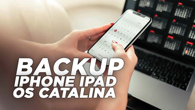 Cara backup iphone ipad macOS Catalina finder